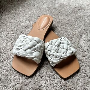 Marc Fisher  Braided Slide Sandals